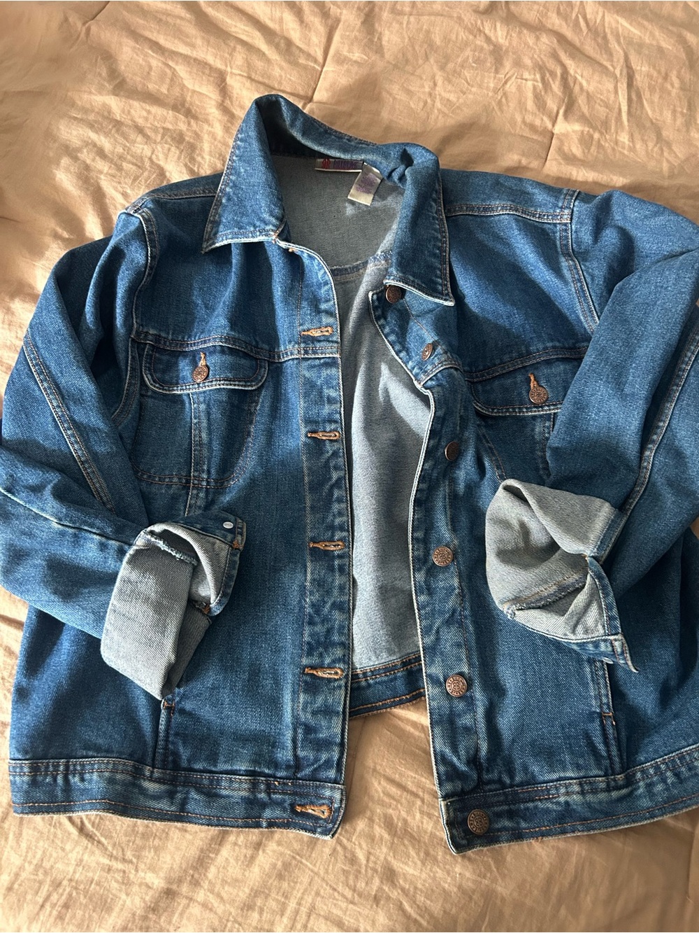 bill blass Blue Denim Jean Jacket